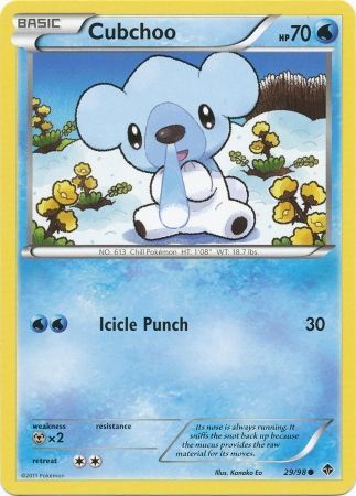 Cubchoo - 29/98 - Common