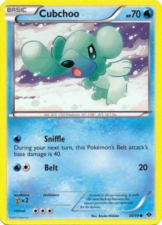 Cubchoo - 36/99 - Common