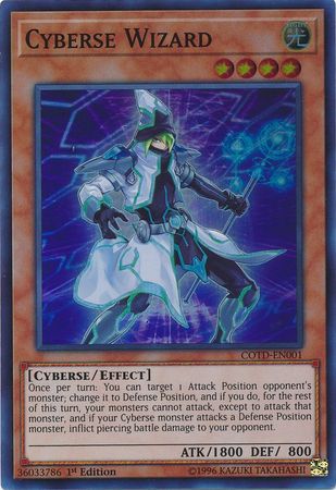 Cyberse Wizard - COTD-EN001 - Super Rare 1st Edition