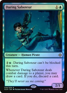 Daring Saboteur - 49/279 - Rare FOIL