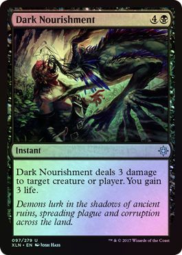 Dark Nourishment - 97/279 - Uncommon FOIL