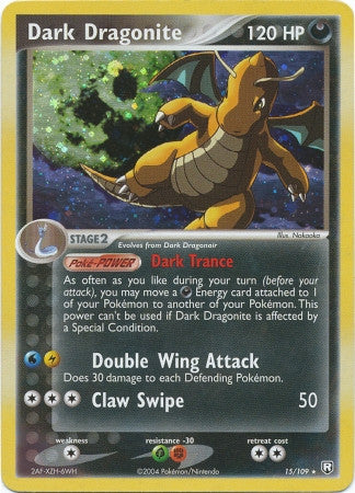 Dark Dragonite - 15/109 - Holo Rare Theme Deck