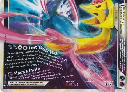 Darkrai & Cresselia Legend (Bottom) - 100/102 - Ultra Rare
