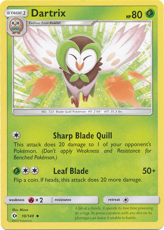 Dartrix - 10/149 - Uncommon