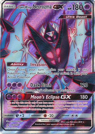 Dawn Wings Necrozma GX Full Art - 143/156 - Ultra Rare