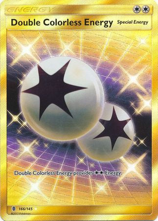 Double Colorless Energy Secret Rare - 166/145 - Hyper Rare