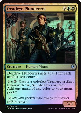 Deadeye Plunderers - 220/279 - Uncommon FOIL