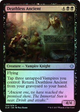 Deathless Ancient - 100/279 - Uncommon FOIL