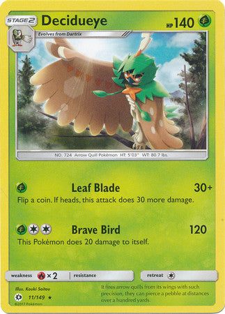 Decidueye - 11/149 - Rare