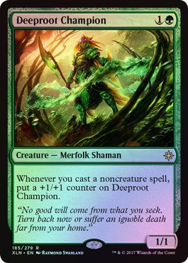 Deeproot Champion - 185/279 - Rare FOIL