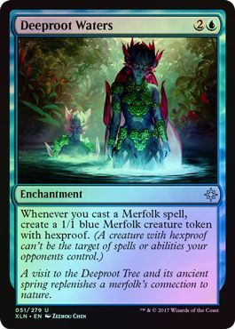 Deeproot Waters - 51/279 - Uncommon FOIL