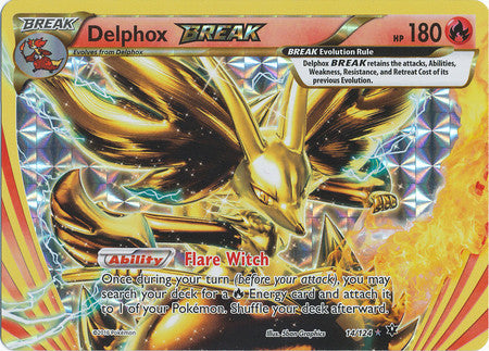 Delphox Break	- 14/124 - Ultra Rare