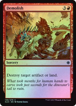 Demolish - 139/279 - Common FOIL