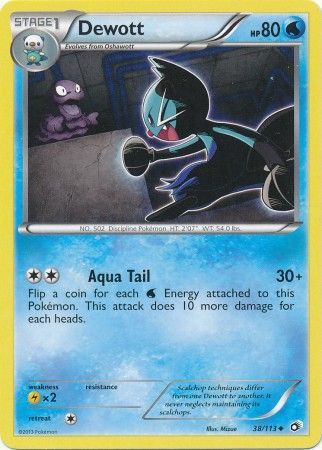 Dewott - 38/113 - Uncommon