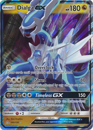 Dialga GX - 100/156 - Ultra Rare