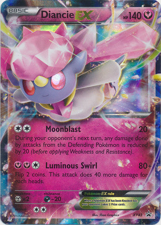 Diancie Ex - XY43 - Ultra Rare