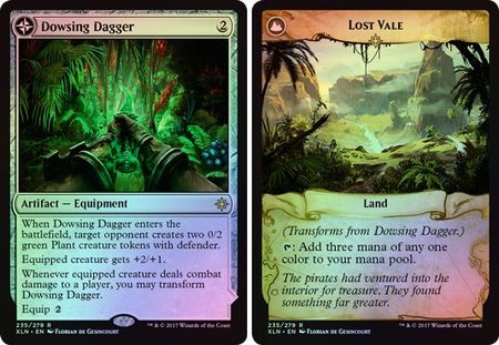 Dowsing Dagger / Lost Vale - 235/279 - Rare FOIL