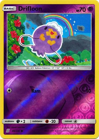 Drifloon - 80/236 - Common Reverse Holo