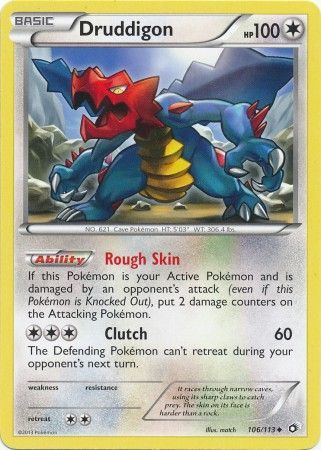 Druddigon - 106/113 - Uncommon