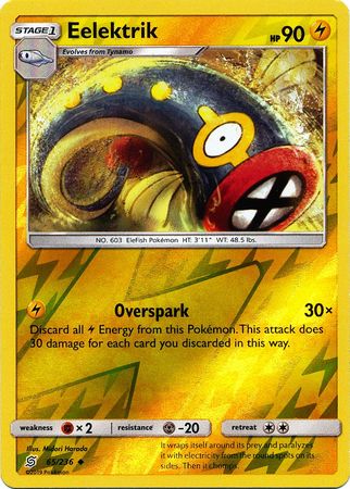 Eelektrik - 65/236 - Uncommon Reverse Holo