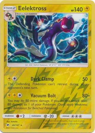 Eelektross - 46/147 - Rare Reverse Holo