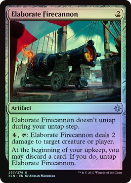 Elaborate Firecannon - 237/279 - Uncommon FOIL