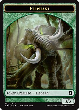 Elephant - 011/016 - Token Creature