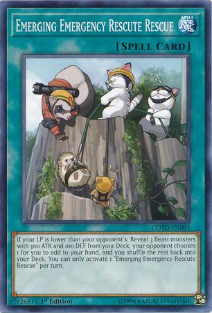 Emerging Emergency Rescute Rescue - COTD-EN061 - Common 1st Edition