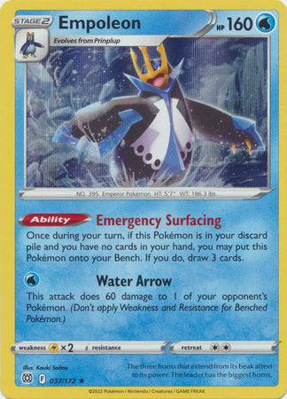 Empoleon - 37/172 - Holo Rare