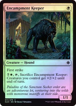 Encampment Keeper - 11/279 - Common FOIL