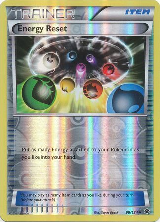 098/124 - Energy Reset - Uncommon Reverse Holo