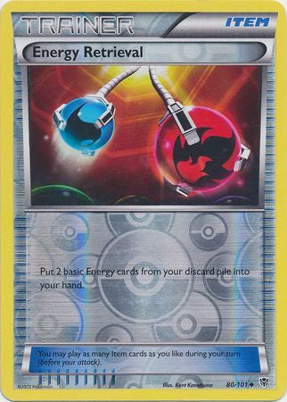 Energy Retrieval - 80/101 - Uncommon Reverse Holo