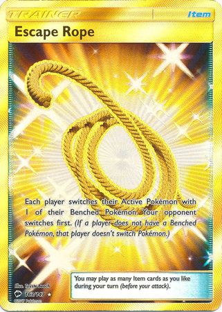 Escape Rope Full Art - 163/147 - Hyper Rare