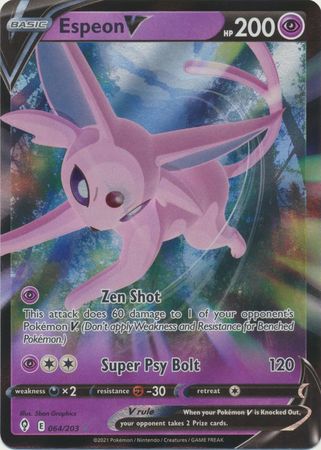 Espeon V - 64/203 - Ultra Rare