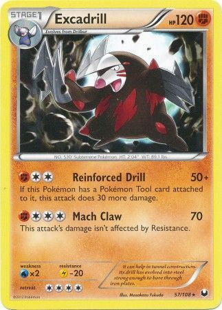 Excadrill - 57/108 - Rare