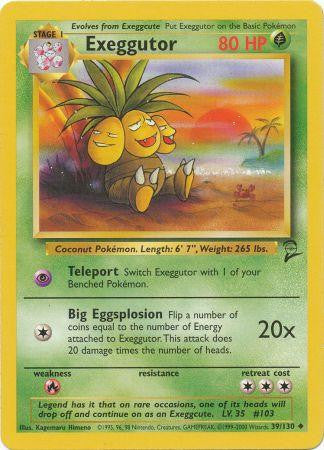 Exeggutor - 39/130 - Uncommon