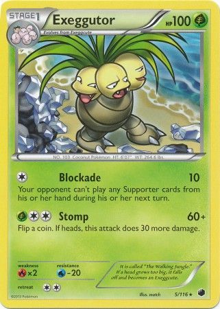 Exeggutor - 5/116 - Rare