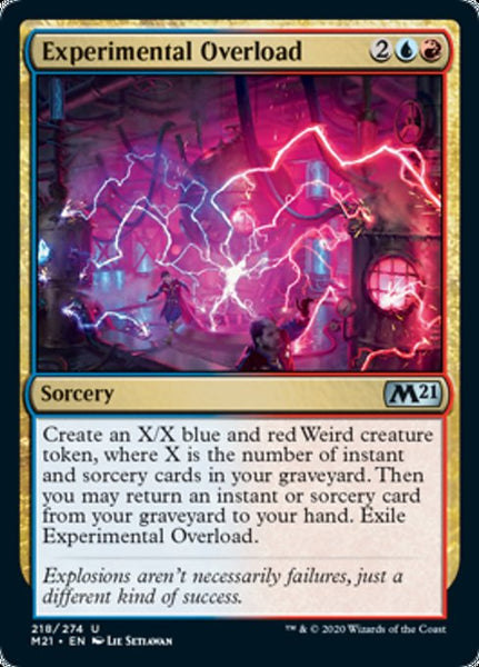 Experimental Overload - 218/274 - Uncommon Foil