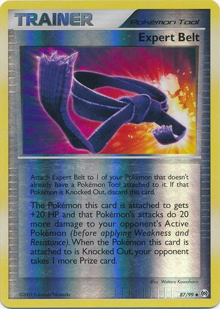 Expert Belt - 87/99 - Uncommon Reverse Holo