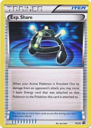 Exp. Share - 18/20 - Holo Rare