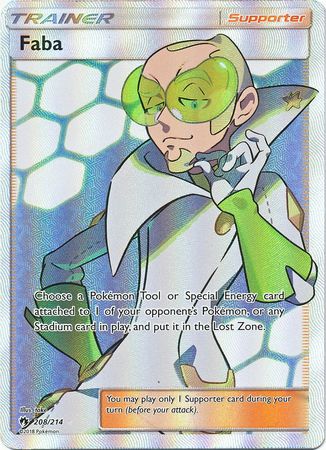 Faba Full Art - 208/214 - Ultra Rare