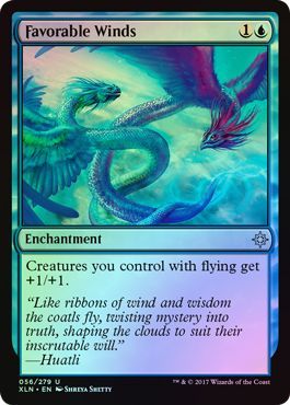 Favorable Winds - 56/279 - Uncommon FOIL