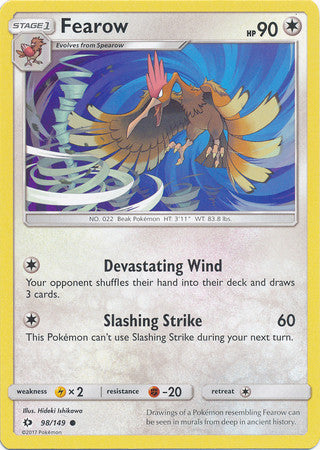 Fearow - 98/149 - Common