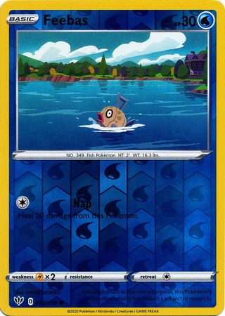 Feebas - 38/189 - Common Reverse Holo