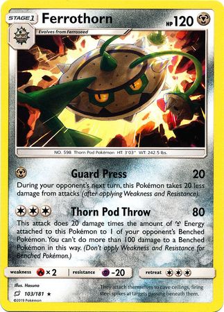 Ferrothorn - 103/181 - Rare