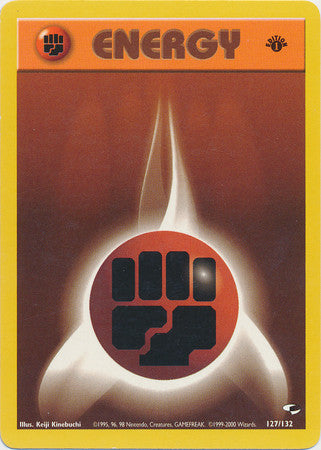 Fighting Energy 1st Edition - 127/132 - Played
