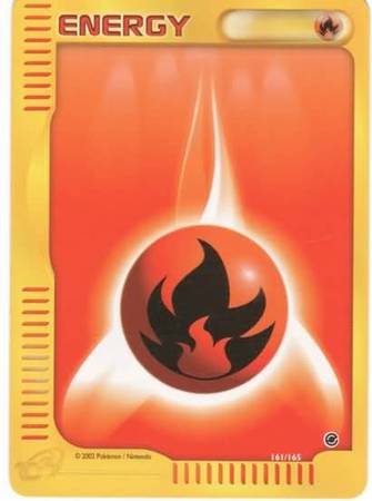 Fire Energy - 161/165 - Common - Played