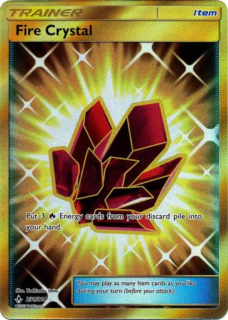 Fire Crystal Full Art - 231/214 - Secret Rare