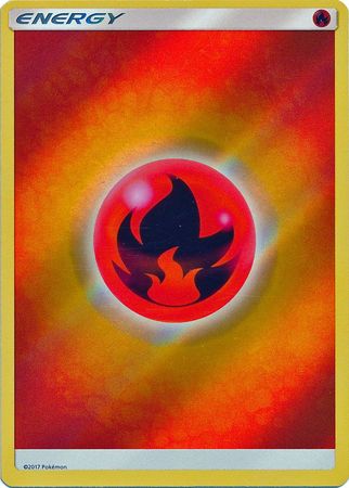Fire Holo Energy - Holo Rare