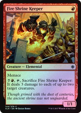Fire Shrine Keeper - 144/279 - Common FOIL